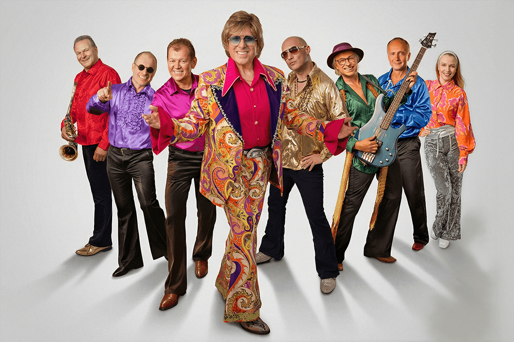 Ein Gruppenfoto der Band